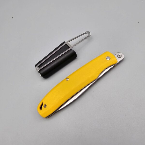Midgards Messer Der kleine Küchenschnibbler G10 Gelb Küche Küchenmesser Kochen