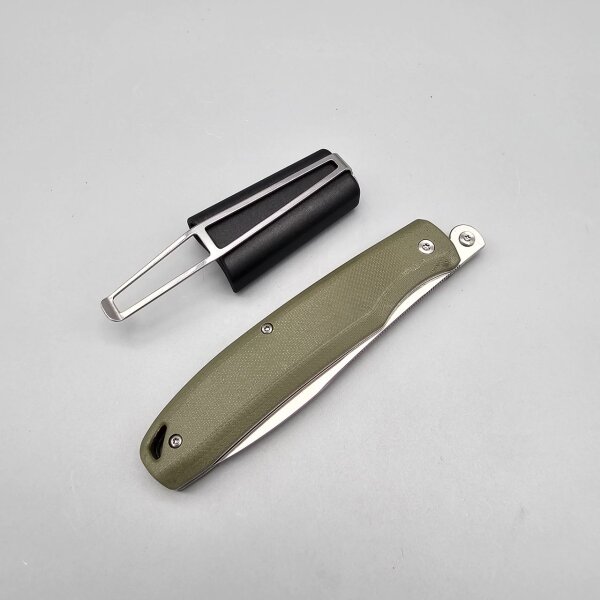 Midgards Messer Der kleine Küchenschnibbler G10 Olive Küche Küchenmesser Kochen