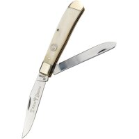 Böker Boker Tree Brand Trapper D2 Stahl White Bone...