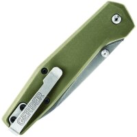 Gerber Fuse Linerlock Green Taschenmesser rostfrei Grün