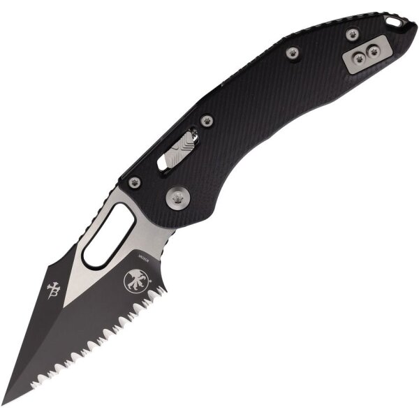 Microtech Stitch S/E Ram Lok FS Black Böhler M390MK Stahl