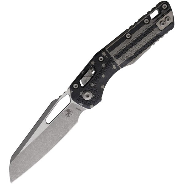 Microtech MSI Ram-Lok Tri Grip Ap Flag United States M390MK Stahl Made in USA
