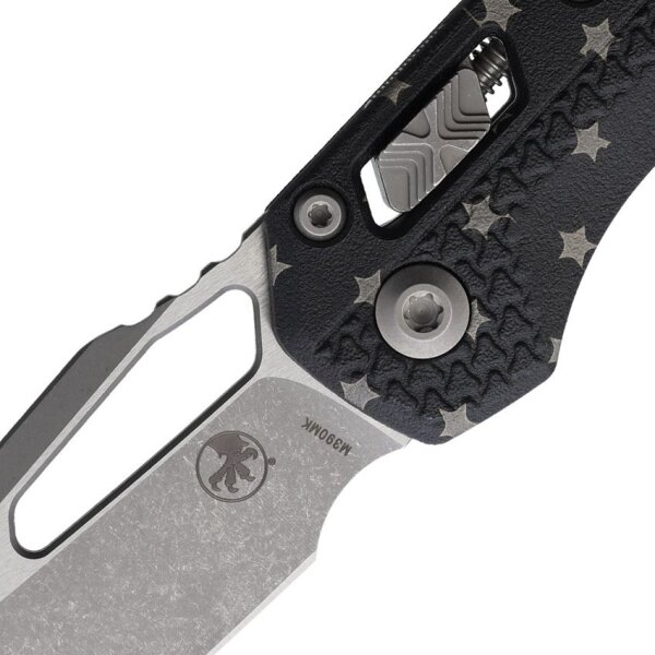 Microtech MSI Ram-Lok Tri Grip Ap Flag United States M390MK Stahl Made in USA