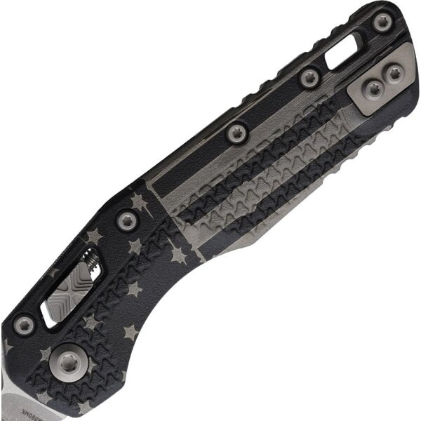 Microtech MSI Ram-Lok Tri Grip Ap Flag United States M390MK Stahl Made in USA
