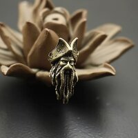 Bead Anh&auml;nger Oktopus Karibik Pirat Figur...