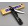 Higonokami AOGAMI WARIKOMI No. 7 Japanisches Taschenmesser Black Messing 5th Generation
