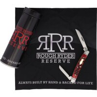 Rough Ryder Reserve 2 Blade Congress Red Jigged Bone...