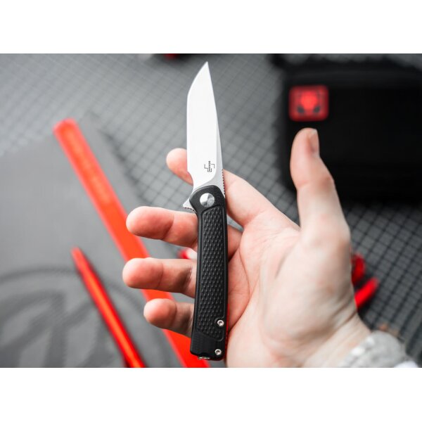 Böker Plus Fire Ant Black Double Detent Ball 01BP0026