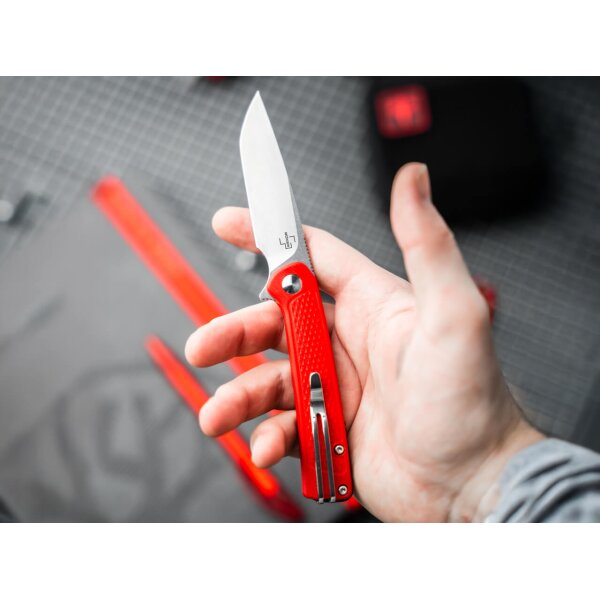 Böker Plus Fire Ant Red Double Detent Ball 01BP0008
