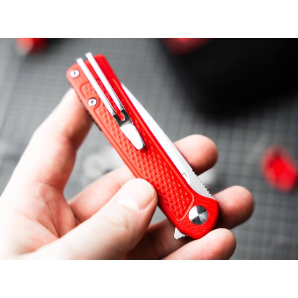 Böker Plus Fire Ant Red Double Detent Ball 01BP0008