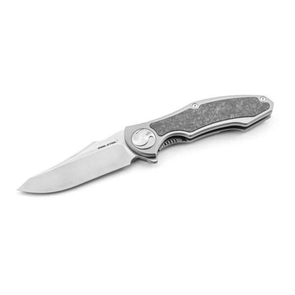 Real Steel RSK Exorcist Ti Shred Carbon Framelock