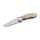Real Steel RSK Exorcist Ti Natural Micarta Three Scales