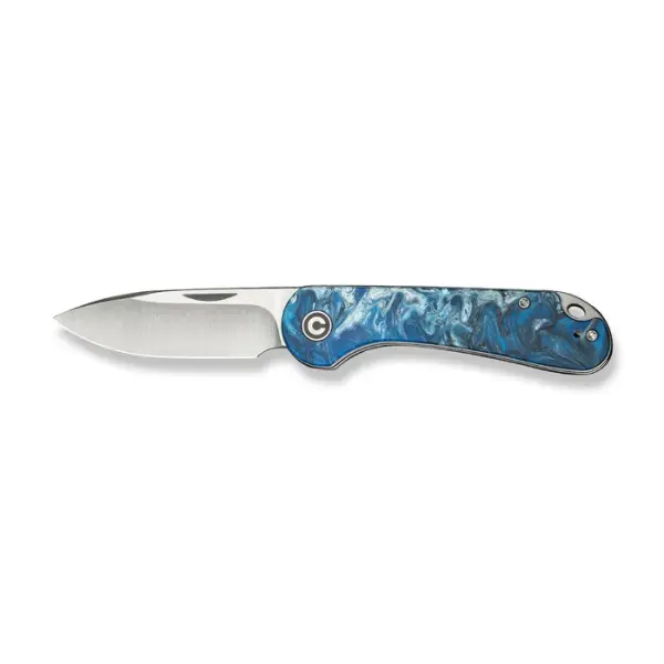 CIVIVI Elementum Slipjoint 14C28N Stahl Resin Rough Water
