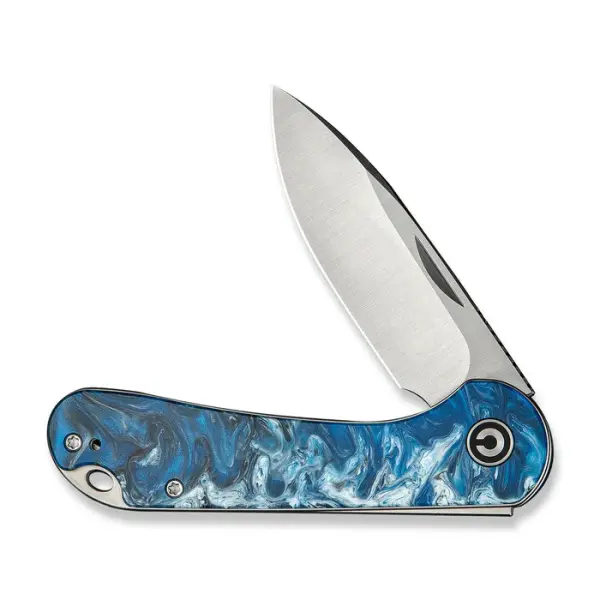 CIVIVI Elementum Slipjoint 14C28N Stahl Resin Rough Water