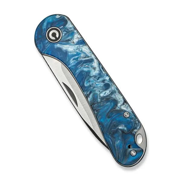 CIVIVI Elementum Slipjoint 14C28N Stahl Resin Rough Water