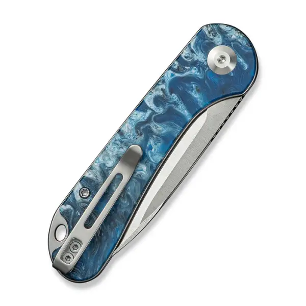 CIVIVI Elementum Slipjoint 14C28N Stahl Resin Rough Water