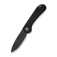 CIVIVI Elementum Slipjoint 14C28N Stahl Black G10