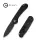 CIVIVI Elementum Slipjoint 14C28N Stahl Black G10