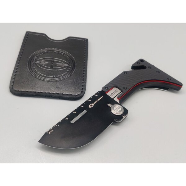 WithArmour Professional UltraThin-BK Card Kreditkartenmesser Zweihandmesser