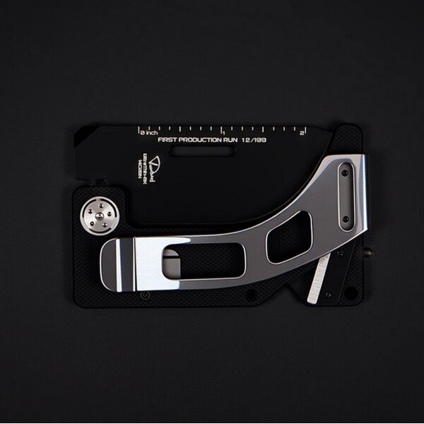 WithArmour Professional UltraThin-BK Card Kreditkartenmesser Zweihandmesser