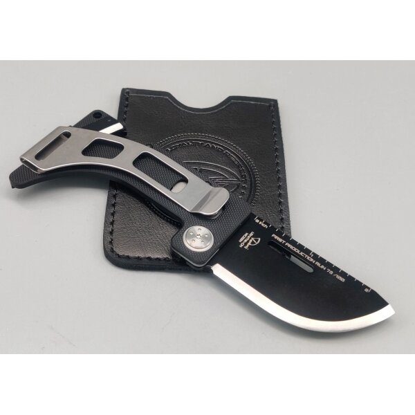 WithArmour Professional UltraThin-BK Card Kreditkartenmesser Zweihandmesser