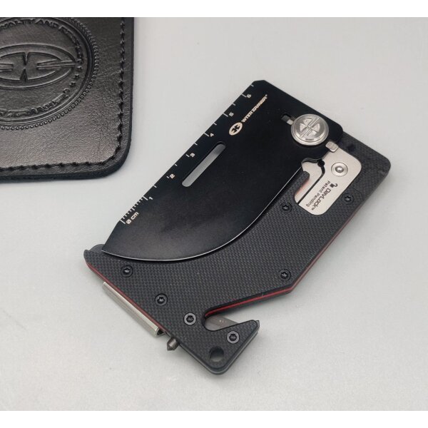 WithArmour Professional UltraThin-BK Card Kreditkartenmesser Zweihandmesser
