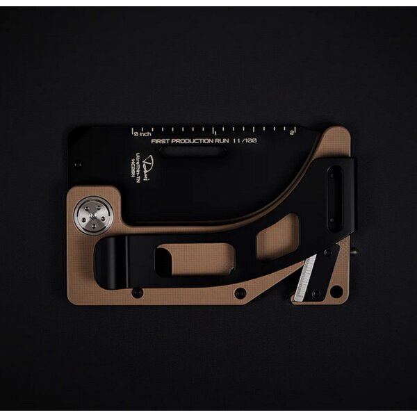 WithArmour Professional UltraThin-TN Card Folding Knife Kreditkartenmesser Zweihandmesser