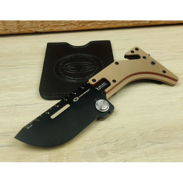 WithArmour Professional UltraThin-TN Card Folding Knife Kreditkartenmesser Zweihandmesser