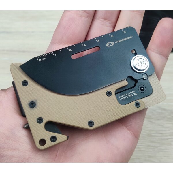 WithArmour Professional UltraThin-TN Card Folding Knife Kreditkartenmesser Zweihandmesser