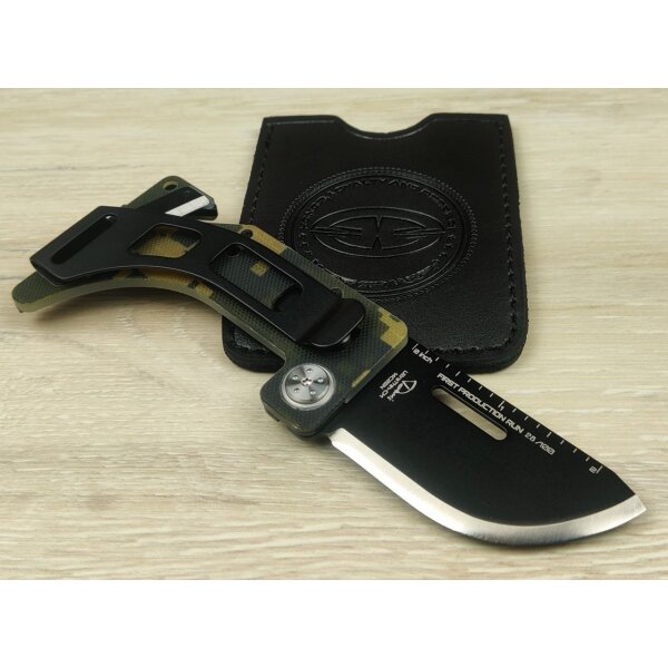 WithArmour Professional UltraThin-CM Card Folding Knife Kreditkartenmesser Zweihandmesser