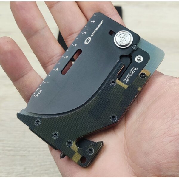 WithArmour Professional UltraThin-CM Card Folding Knife Kreditkartenmesser Zweihandmesser