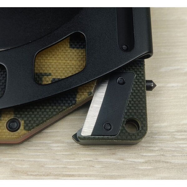 WithArmour Professional UltraThin-CM Card Folding Knife Kreditkartenmesser Zweihandmesser