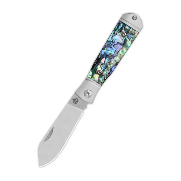 QSP Knife Jumping Jack Slipjoint QS167-A Abalonegriff