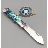 QSP Knife Jumping Jack Slipjoint QS167-A Abalonegriff