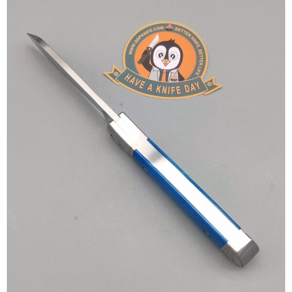 QSP Knife Jumping Jack Slipjoint QS167-B Knochengriff Blau