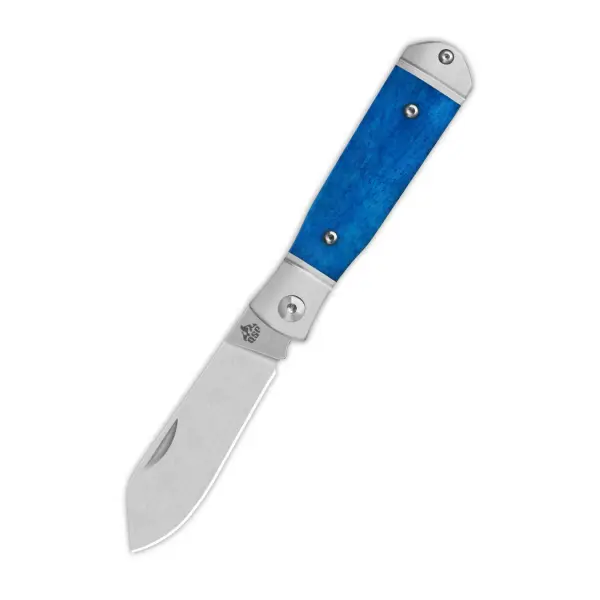 QSP Knife Jumping Jack Slipjoint QS167-B Knochengriff Blau