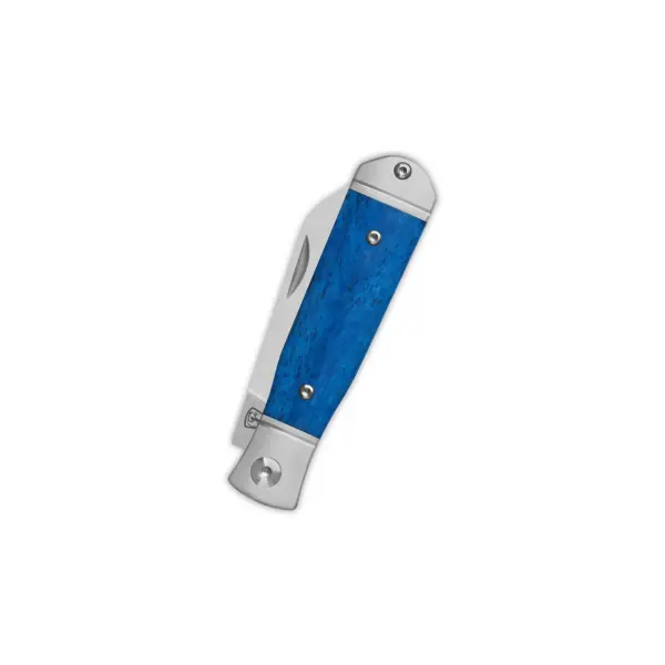 QSP Knife Jumping Jack Slipjoint QS167-B Knochengriff Blau