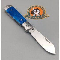 QSP Knife Jumping Jack Slipjoint QS167-B Knochengriff Blau