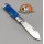 QSP Knife Jumping Jack Slipjoint QS167-B Knochengriff Blau