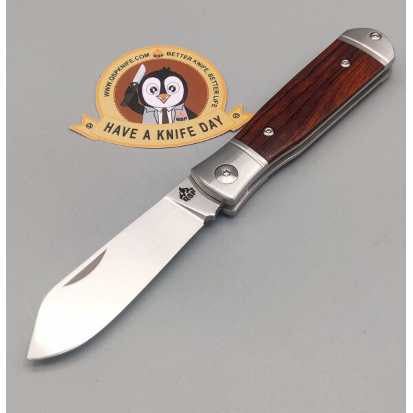 QSP Knife Jumping Jack Slipjoint QS167-D Eisenholz