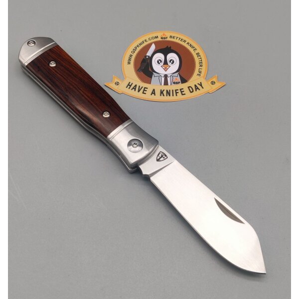 QSP Knife Jumping Jack Slipjoint QS167-D Eisenholz