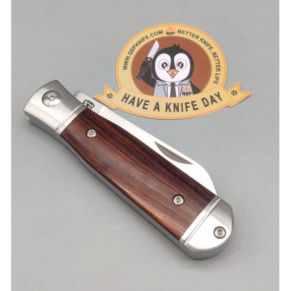 QSP Knife Jumping Jack Slipjoint QS167-D Eisenholz