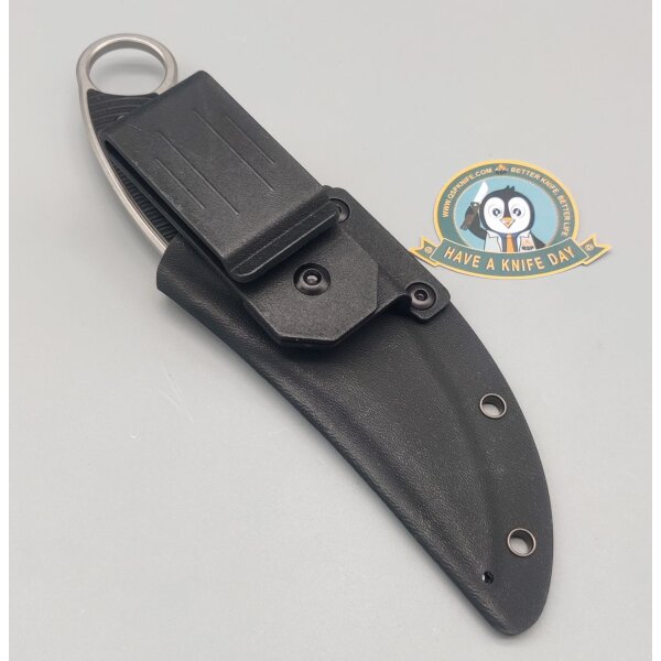 QSP Knife Viper QS166-A1 Outdoormesser Black G10