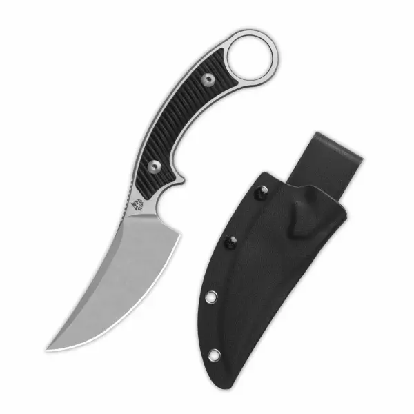 QSP Knife Viper QS166-A1 Outdoormesser Black G10