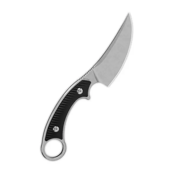QSP Knife Viper QS166-A1 Outdoormesser Black G10