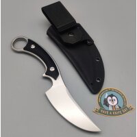 QSP Knife Viper QS166-A1 Outdoormesser Black G10