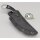 QSP Knife Viper QS166-A1 Outdoormesser Black G10
