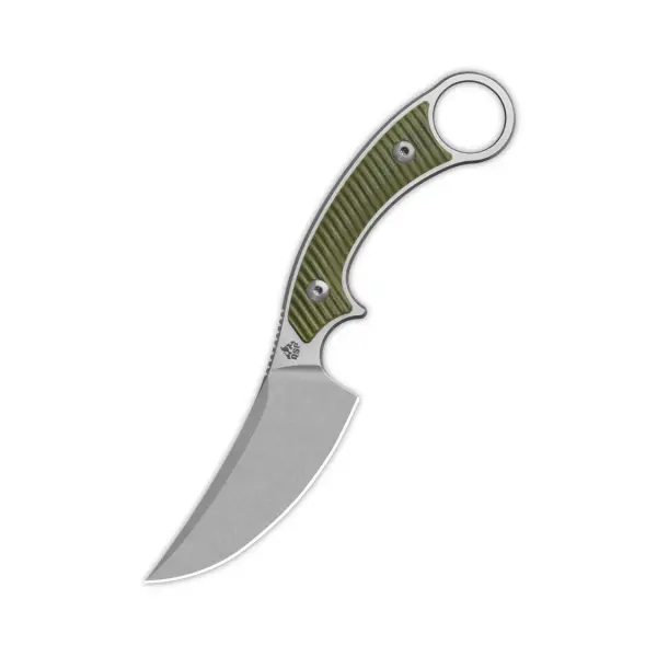 QSP Knife Viper QS166-B1 Outdoormesser Green G10