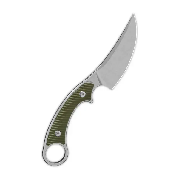 QSP Knife Viper QS166-B1 Outdoormesser Green G10