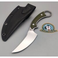 QSP Knife Viper QS166-B1 Outdoormesser Green G10
